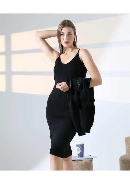 Doğal Aura Fermuarlı Hırka Elbise Takım fiyatları