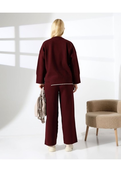 Şehir Konforu Oversize Triko Takım indirimleri