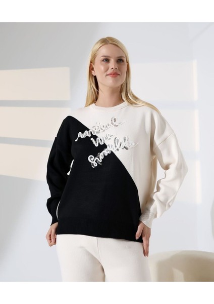 Renk Bloklu Triko Takım fırsatları