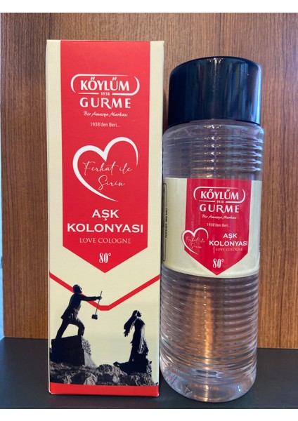 Ferhat ile Şirin Aşk Kolonyası 80 Derece 250 M