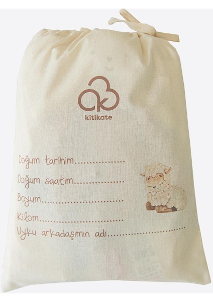 Organik Annesinin Kuzusu 12 Li Zıbın Set - Ekru modelleri