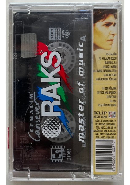 Cansever Cemalim Kaset (Jelatininde Sıfır Orijnal Dönem Baskı Kaset) fiyatları