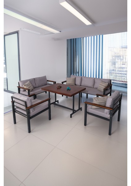 Bahce Mobilyası, Modern Balkon Mobilyası, Kafe Oturma Takımı, Teras Koltugu, 1+1+2+3+M