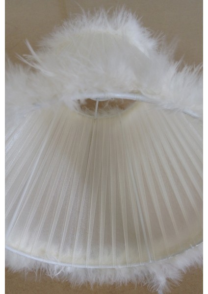 Krem Organze Avize M-69 Yatak Odası Çocuk Odası Genç ve Bebek Odası Avize Aydınlatma Sarkıt fırsatları