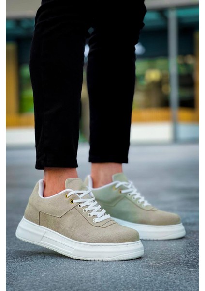 KB-X20 Kuback Bej Süet Günlük Erkek Ayakkabı