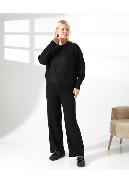 Minimalist Klasik Basic Triko Takım