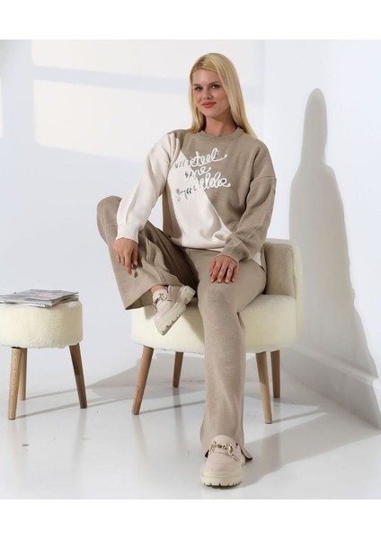 Renk Bloklu Triko Takım fiyatları