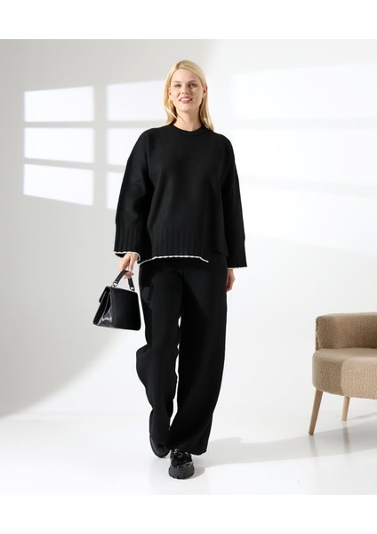 Şehir Konforu Oversize Triko Takım fiyatları