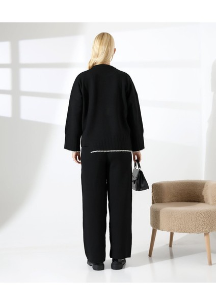 Şehir Konforu Oversize Triko Takım indirimleri