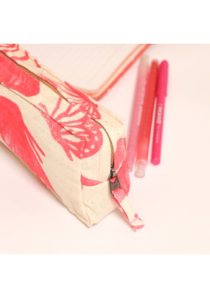 Kalemlik/makyaj Çantası-Kalem Kutu-Çevre Dostu-Farmuarlı-Wolo