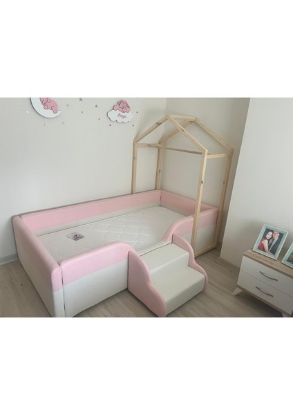 Montessori Serisi_çocuk ve Bebek Yatağı 90X190 Ölçüde (Iç Yatak Dahildir)