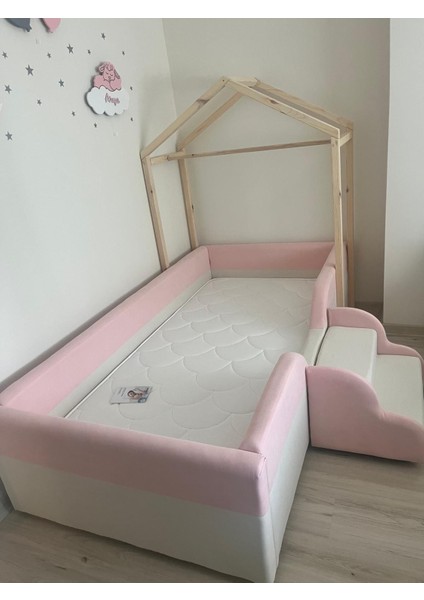 Montessori Serisi_çocuk ve Bebek Yatağı 90X190 Ölçüde (Iç Yatak Dahildir) fırsatları