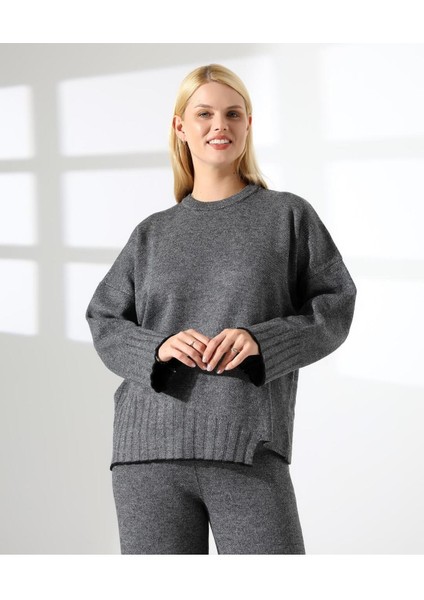 Şehir Konforu Oversize Triko Takım modelleri