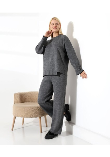 Şehir Konforu Oversize Triko Takım indirimleri