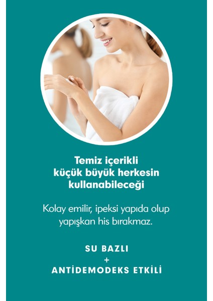Clinic Nemlendirici Losyon 200 ml – Seramid ve Çay Ağacı Yağı ile Nem Dengesini Koruyan, Tüm Cilt Tiplerine Uygun Yüz ve Vücut Losyonu