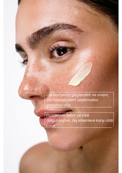 Cilt Bariyeri Onarıcı ve Güçlendirici Nemlendirici Krem 50 ml – Hyaluronik Asit, Ceramide NP, B3 ve B5 Vitaminleri, Tüm Cilt Tipleri İçin Yüz, Boyun, Dekolte