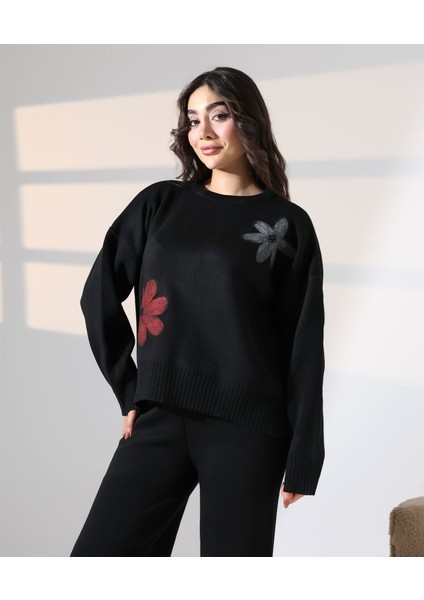 Işleme Detaylı Casual Triko Takım fiyatları