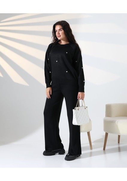 Romantik Dokunuş Elegance Triko Takım modelleri