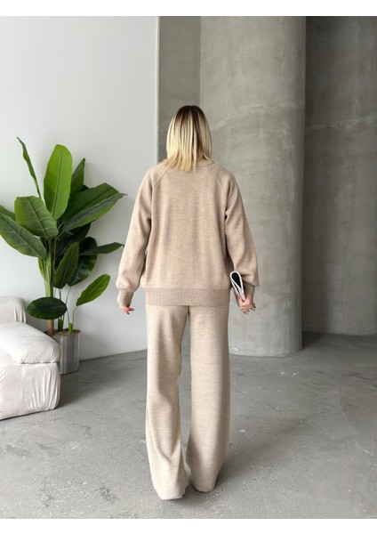 Elegance Desenli Alt Üst Triko Takım modelleri