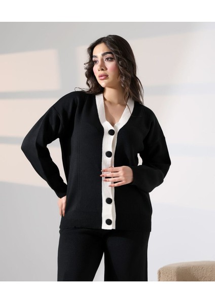 Düğme Detaylı Modern Ikili Ton Takım fiyatları