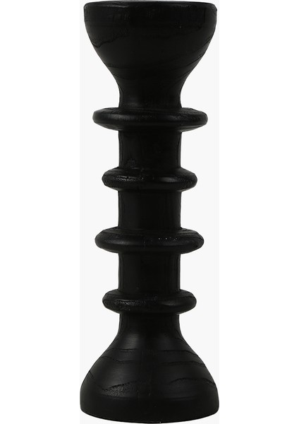 Mumluk Siyah L 10X10X25CM