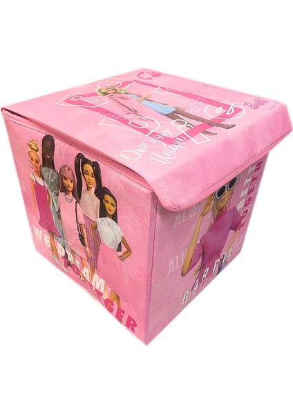 Barbie Lisanslı Oyuncak Kutusu 30X30 cm