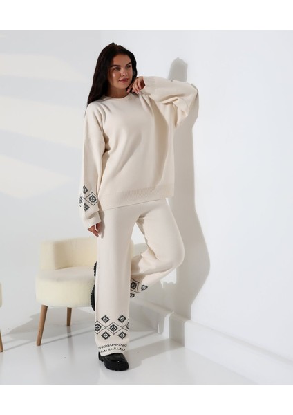 Marakeş Esintisi Alt-Üst Triko Takım
