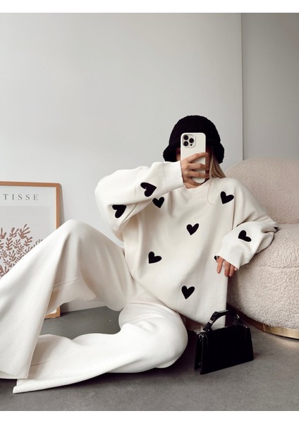 Kalpli Kazak Pantolon Ikili Triko Takım modelleri