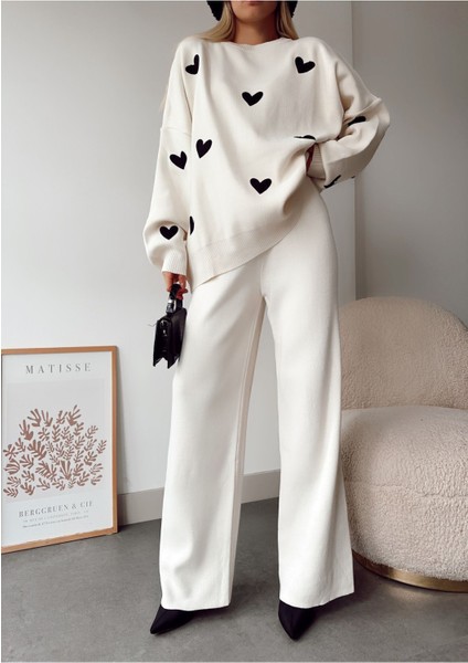 Kalpli Kazak Pantolon Ikili Triko Takım fırsatları