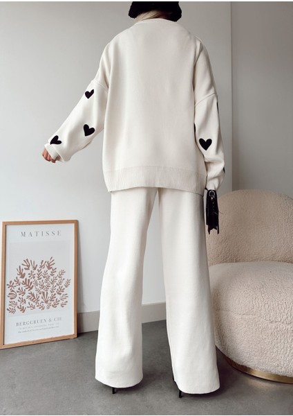 Kalpli Kazak Pantolon Ikili Triko Takım indirimleri