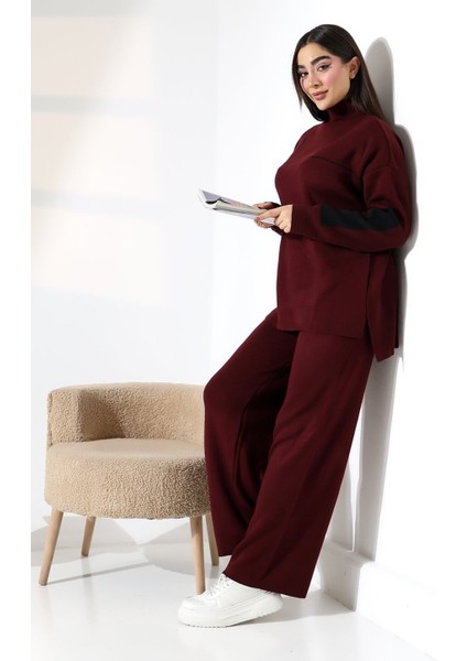 Sportif Şerit Detaylı Triko Takım fırsatları