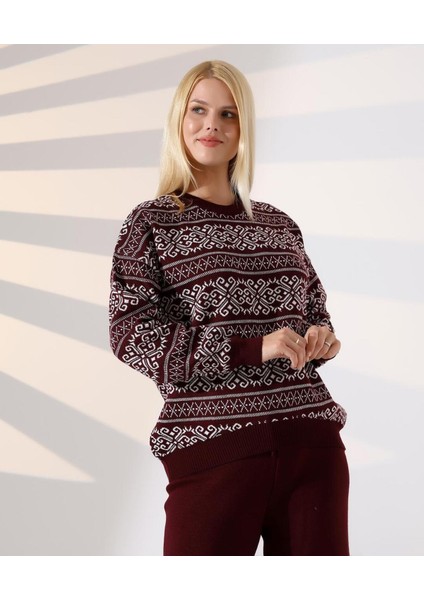 Iskandinav Desenli Konfor Triko Takım fiyatları