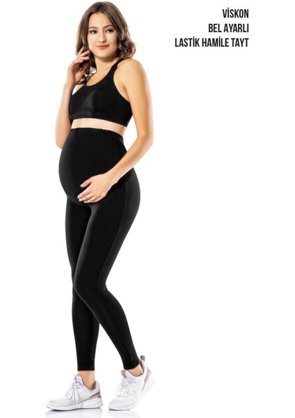 Viskon Bel Ayarlı Hamile Taytı fiyatları