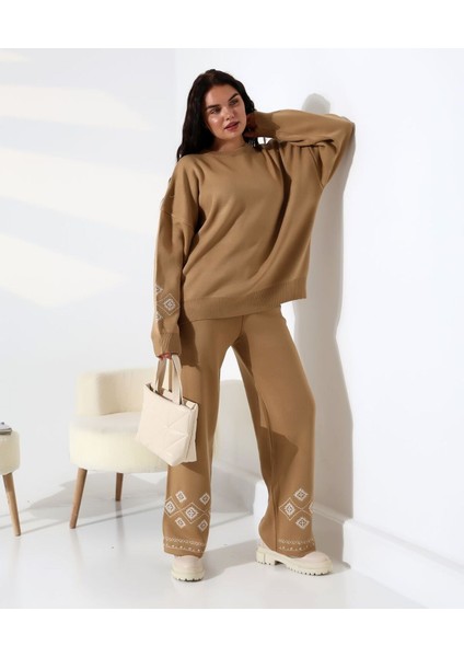 Marakeş Esintisi Alt-Üst Triko Takım