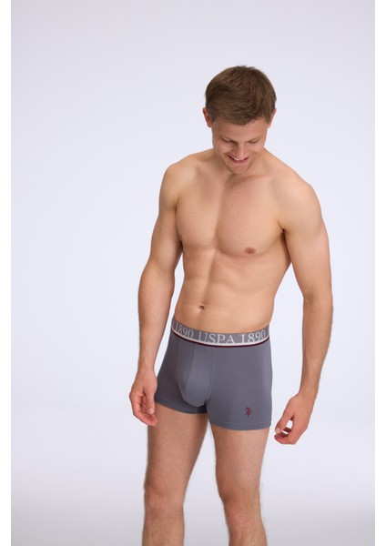 Erkek Antrasit - Mürdüm - Siyah 3 Lü Boxer fırsatları