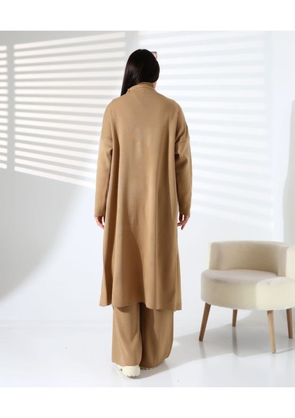 Balıkçı Yaka Asil Üçlü Triko Takım indirimleri