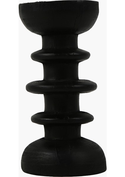 Mumluk Siyah S 8.5X8.5X16.5CM