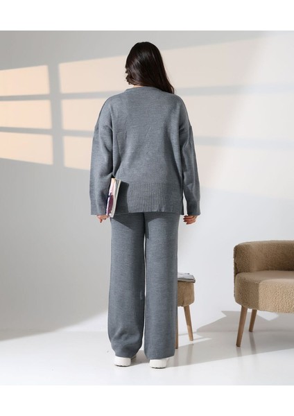 Işleme Detaylı Casual Triko Takım indirimleri