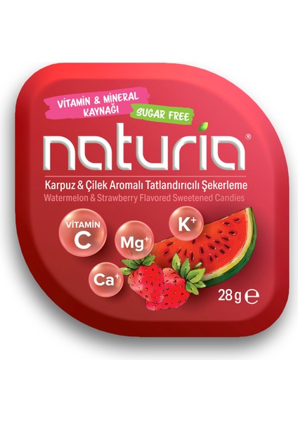 Karpuz & Çilek Aromalı Stevialı Şekerleme fiyatları