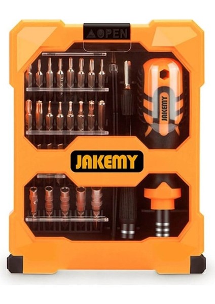 JM-8160 Taşınabilir 33 Parça Çok Fonksiyonlu Hassas Tornavida Seti