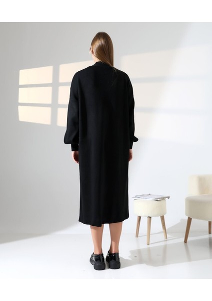 Zamansız Stil: Uzun Triko Hırka ve Elbise Ikilisi indirimleri