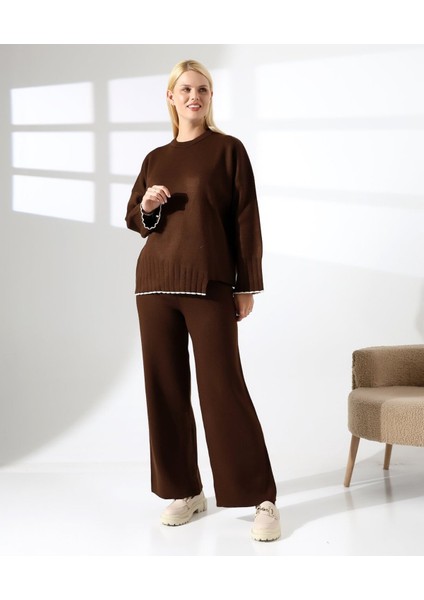 Şehir Konforu Oversize Triko Takım