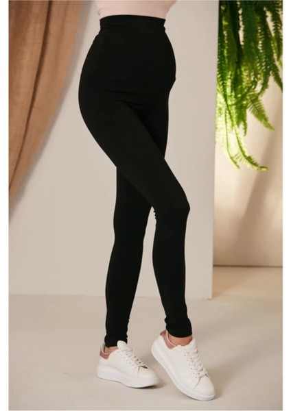 Kadın Siyah Esnek Kumaş Hamile Taytı Xl fiyatları