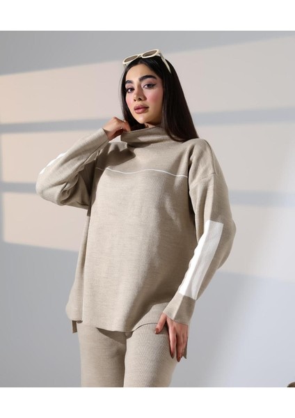 Sportif Şerit Detaylı Triko Takım fiyatları