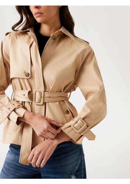 Raphaelle Kadın Krem Trençkot W5YL01WHDF1-A11T modelleri