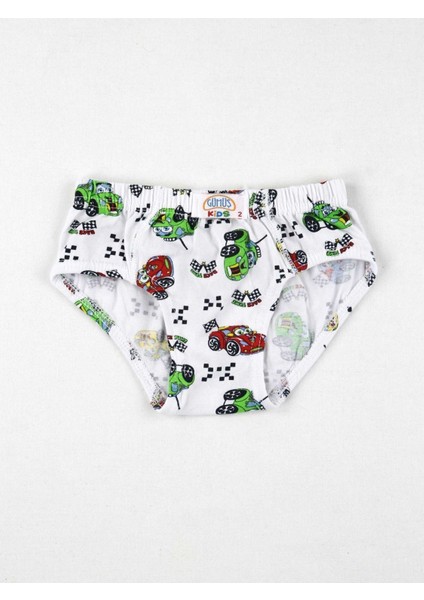 Renkli Desenli Erkek Çocuk 6 Lı Slip Külot fiyatları