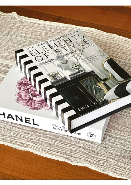 Dekoratif Kitap Kutu 2'li Set (N5/el)