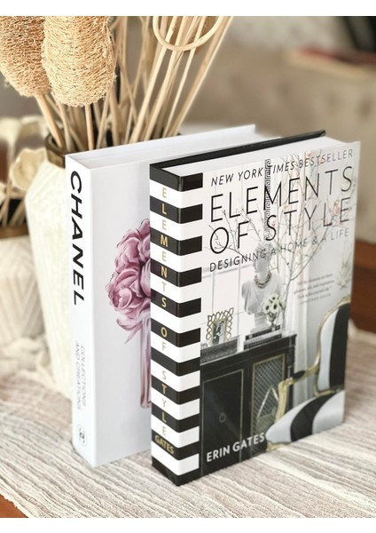 Dekoratif Kitap Kutu 2'li Set (N5/el) modelleri