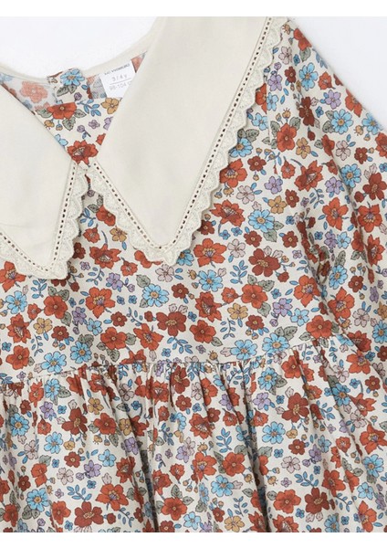 Lcw Kids Pembe Kız Bebek Kreşte Neşeli Günler Elbisesi fiyatları