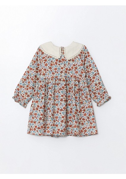 Lcw Kids Pembe Kız Bebek Kreşte Neşeli Günler Elbisesi modelleri